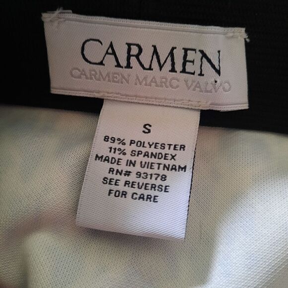 Carmen Marc Valvo Animal Print Skirt - Picture 2 of 4